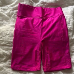 All Access pink bike shorts